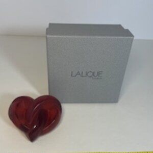 Lalique Interlaced Heart Rouge